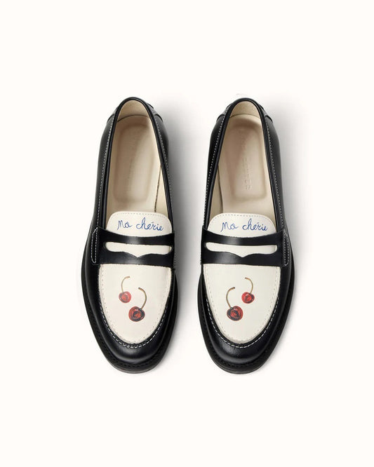 Mocassins Cherry