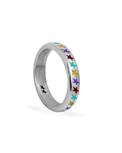 Bague Enameled Multicolor