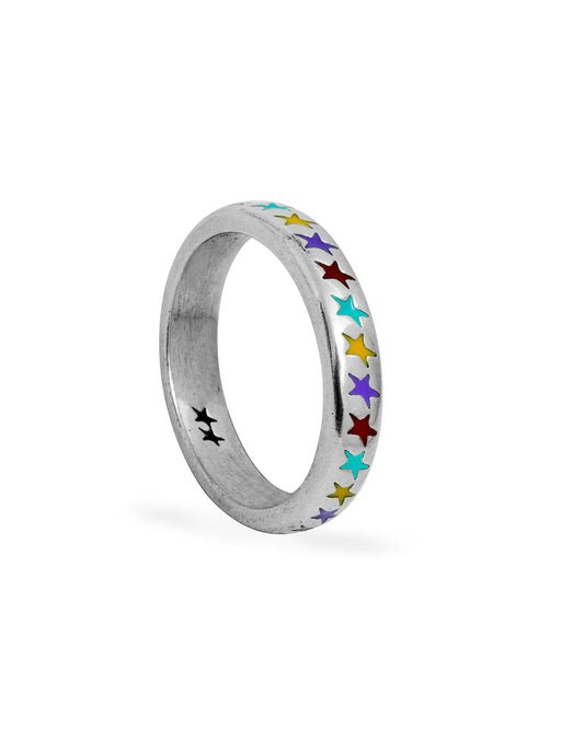 Bague Enameled Multicolor