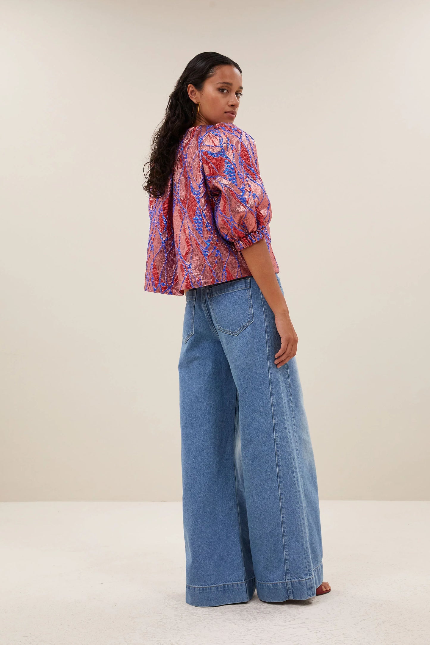 Blouse coral