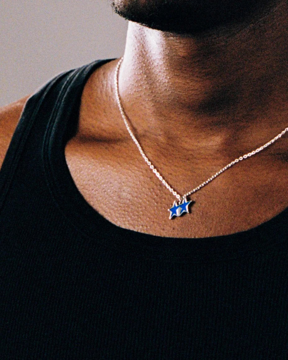 Collier Tilted Enameled