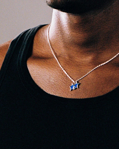 Collier Tilted Enameled