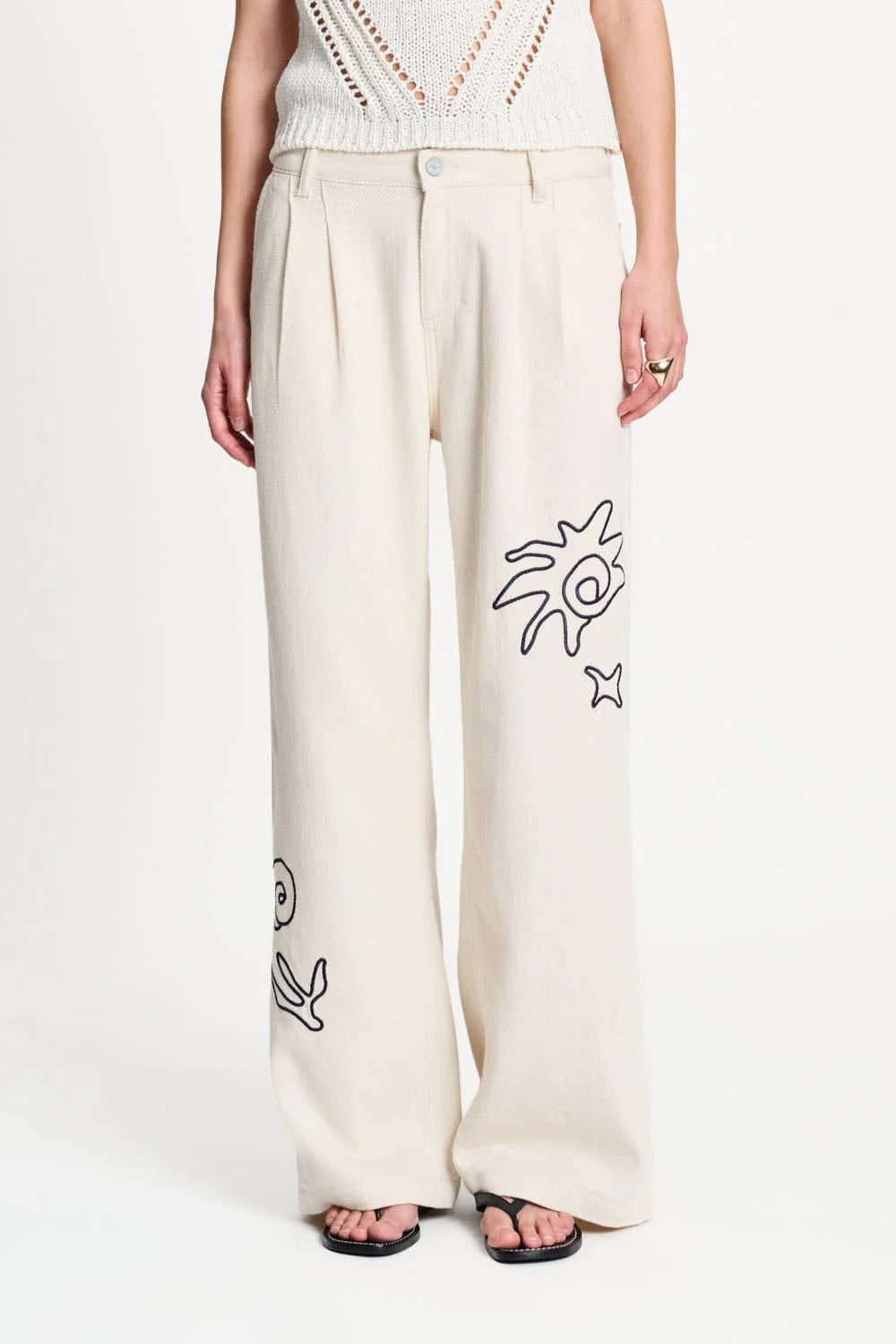 Jean Embroidery