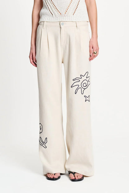 Jean Embroidery