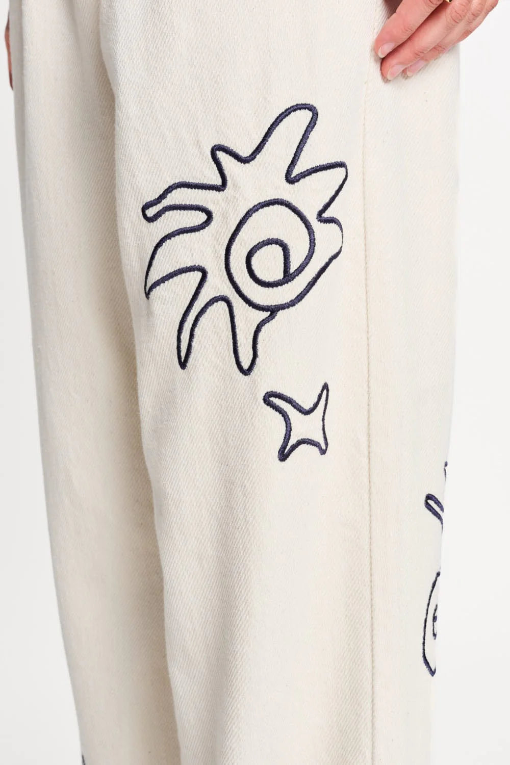 Jean Embroidery