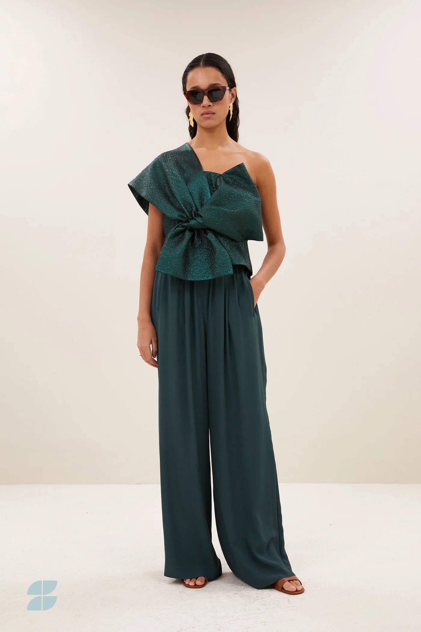 Pantalon Viscose Benji sapin