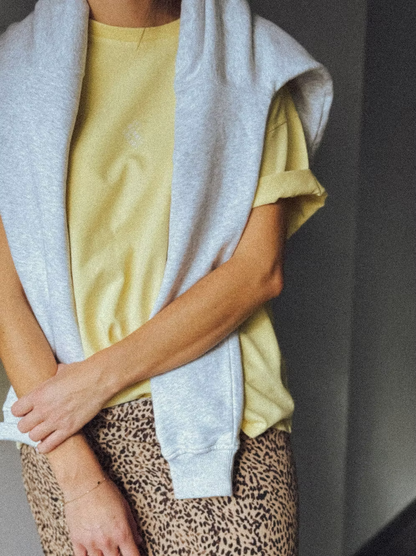 Teeshirt Basile jaune